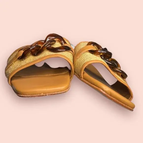 J. McLaughlin Adima Sandal Slip-ons Women Leather Sz 11 - Picture 5 of 10